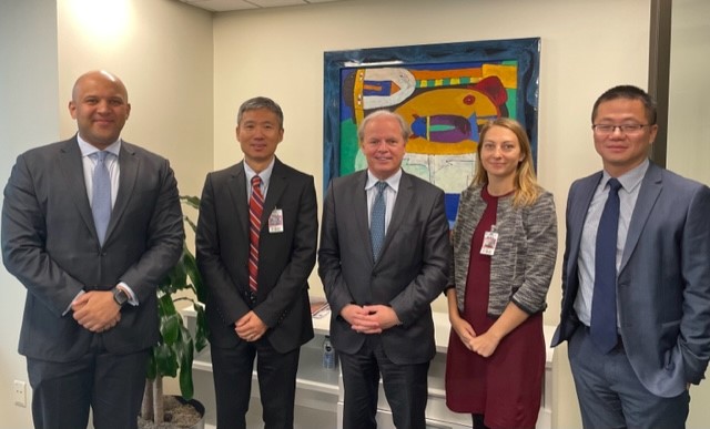 Great to meet with Wang Zhongjing, CEO of the MCDF, on int’l efforts to address key dev challenges. We noted the need to strengthen country capacity for debt management + debt transparency & the importance of climate-smart infrastructure to boost adaptation & resilience.