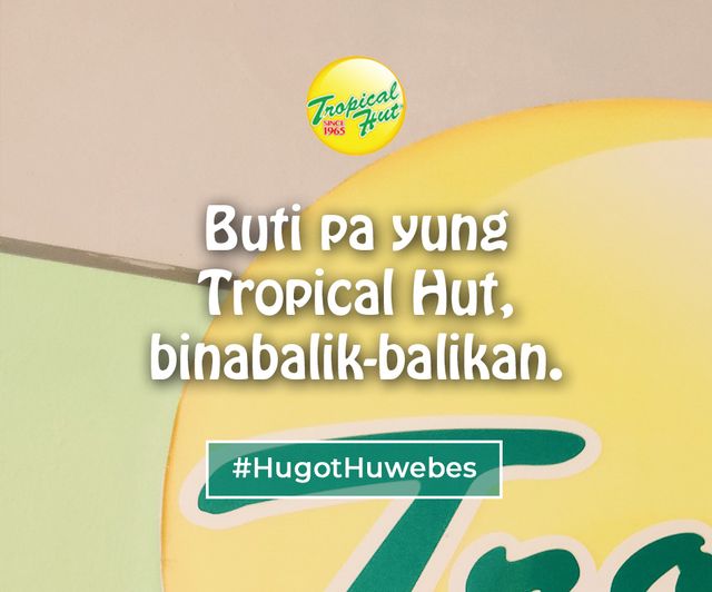 tropicalhutph_'s tweet photo. ๐ผ๐ถ๐ตโMuling ibalik ang tamis ng pag-ibig.โ๐ถ๐ต๐ถ Revisit memories made with us and experience them again like it was the first time here at #TropicalHut. #HugotHuwebes https://t.co/8B9tj3sOPm