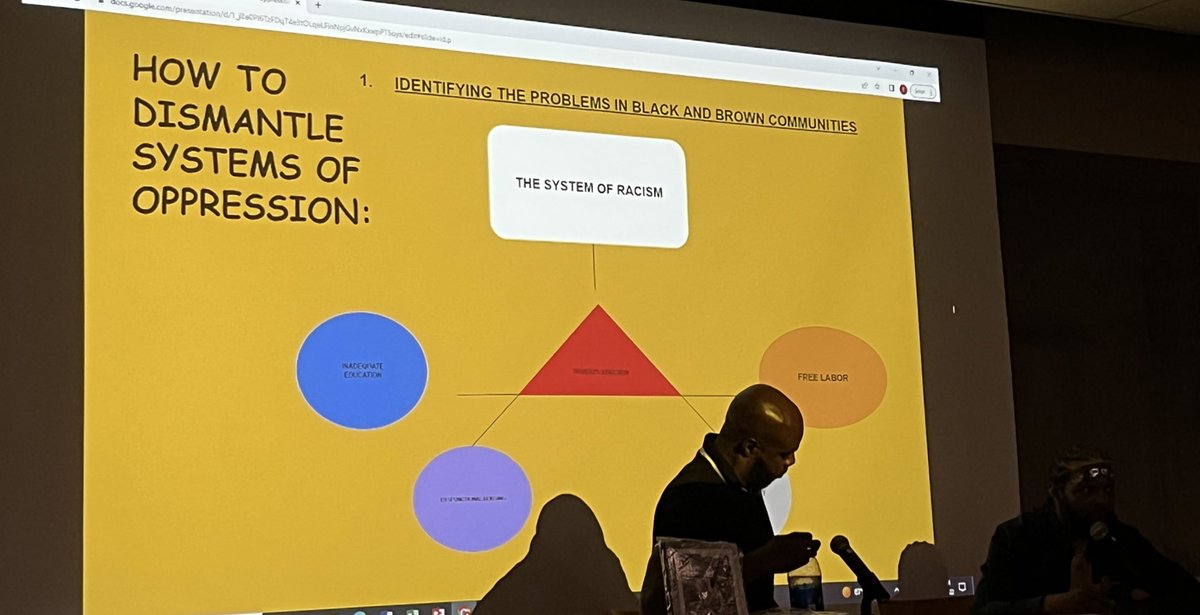 readingdubois's tweet photo. #FreeDemFoundations: one of the first things Black and Brown communities need to do is IDENTIFY and name the problem and source of our oppression: the system of racism/the institutions that embody racism. https://t.co/zlUf7DbwMk