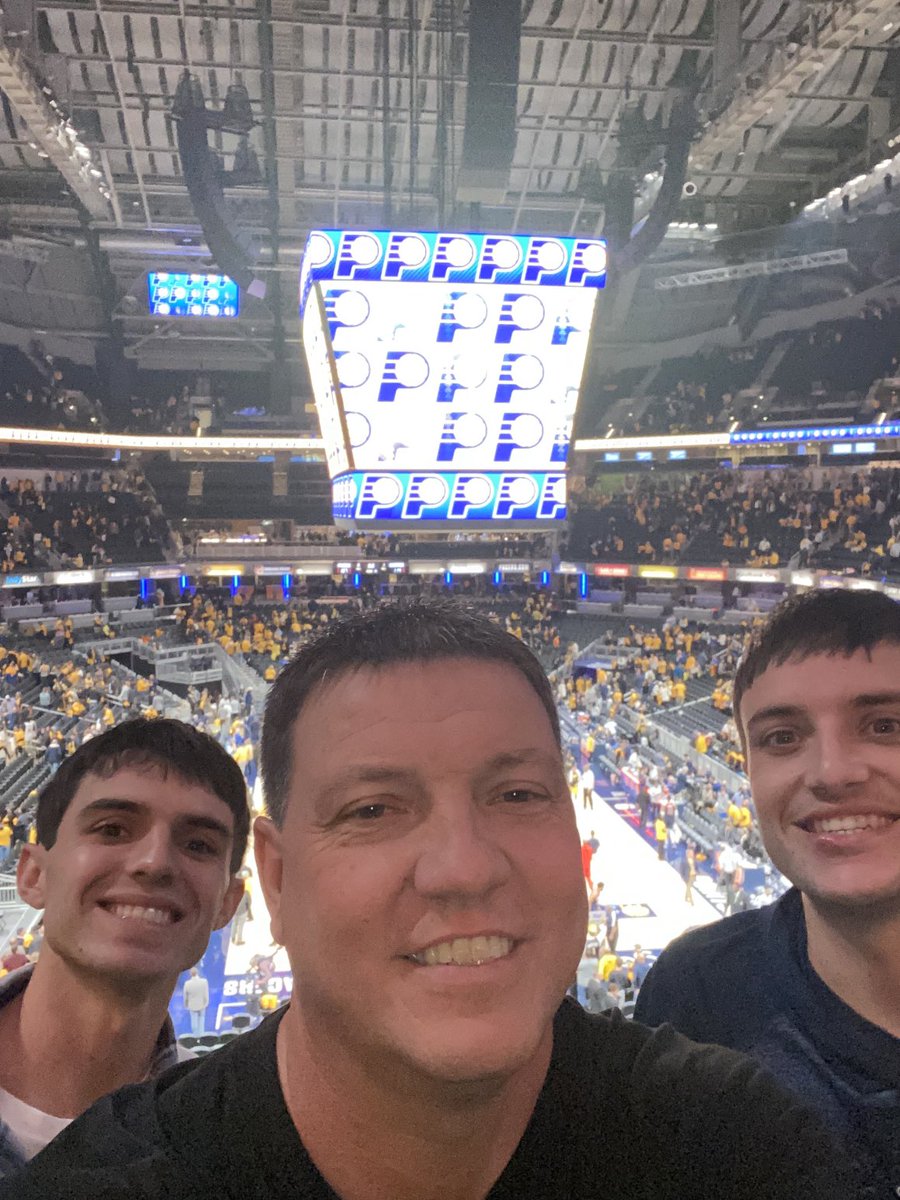 Opening Night at the Pacer Game!