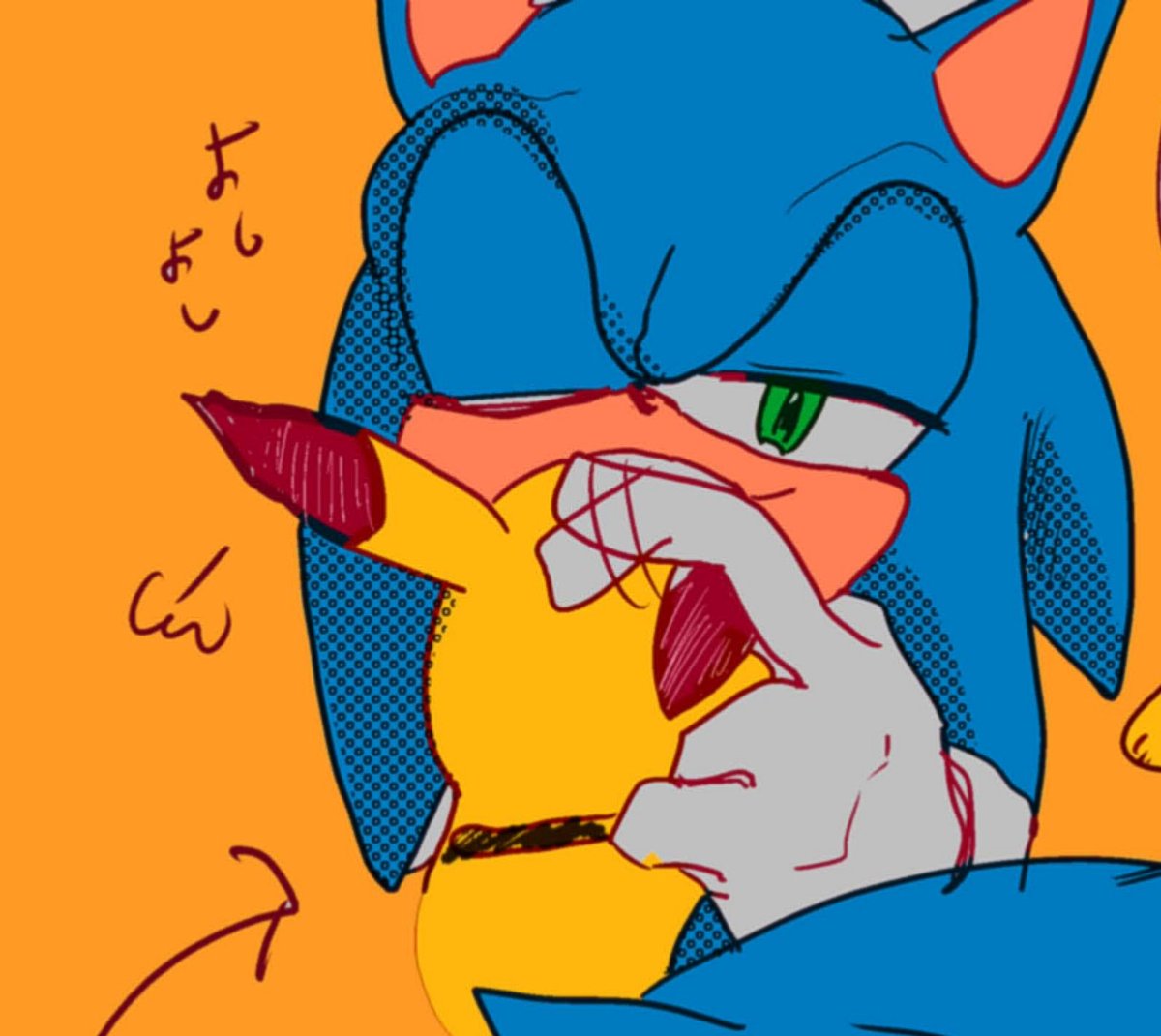 突然のネズミコンビ🥰😭
ソニック+ピカチュウ=HEAVEN
ソニのお兄ちゃんみ…💓😭
#SonicTheHedeghog