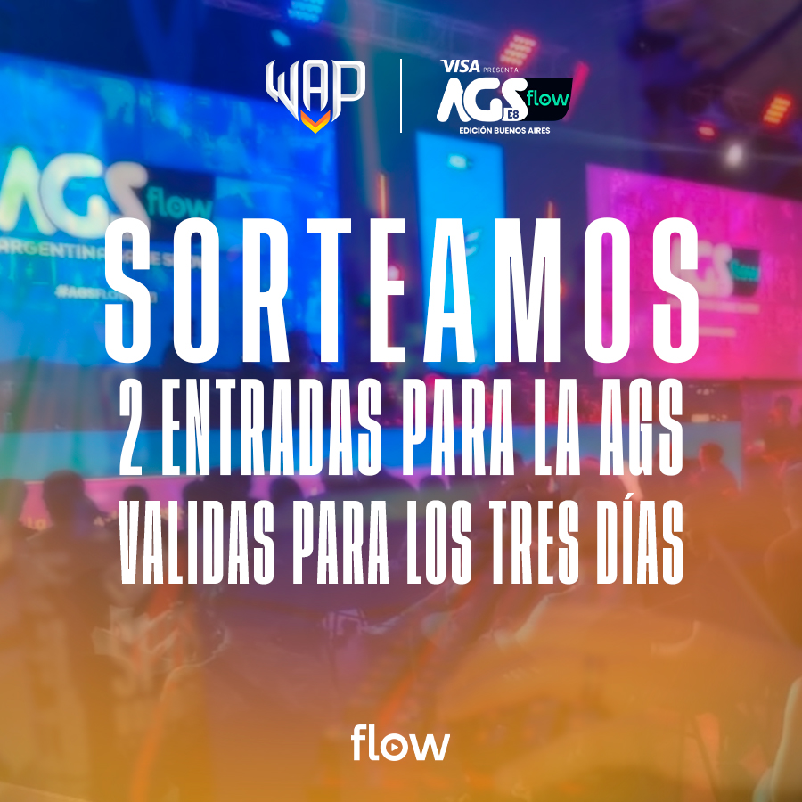 WAPEsports's tweet photo. ¿VAMOS A LA @ArGameShow?

Para participar:
Seguir @WAPEsports y @Flow_ar
RT y etiquetar a alguien que quiera ir

Sorteamos mañana por la noche 🎁 https://t.co/PgjnVA5PDl