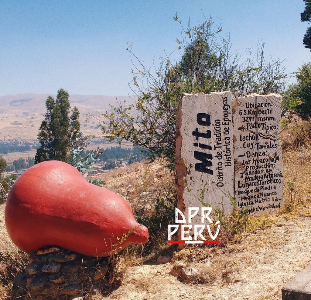 dprperu_'s tweet photo. MITO IS REAL @DPRIAN_ 🇵🇪

Did you know there is a district called MITO located at Conception province, Junin, Peru🥺

Moreover, it has been 12 years since UNESCO recognized a typical dance called 'La Huaconada'+ https://t.co/OyCc9Epzo2