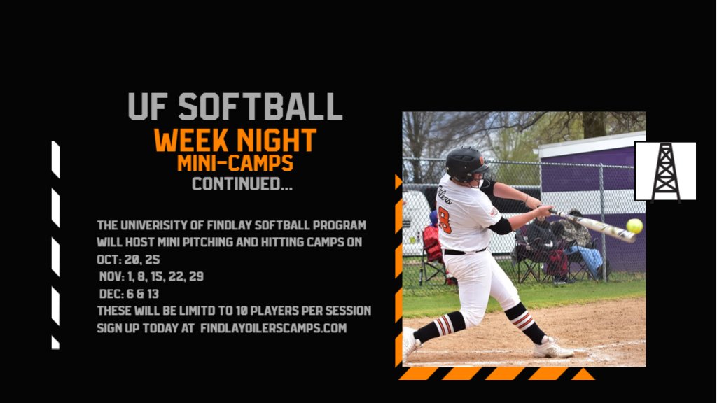 UFOilerSoftball's tweet photo. Back for the remainder of the fall... these mini camps are a hit. Please sign up today. Registration is limited. https://t.co/9fjrw1uvws