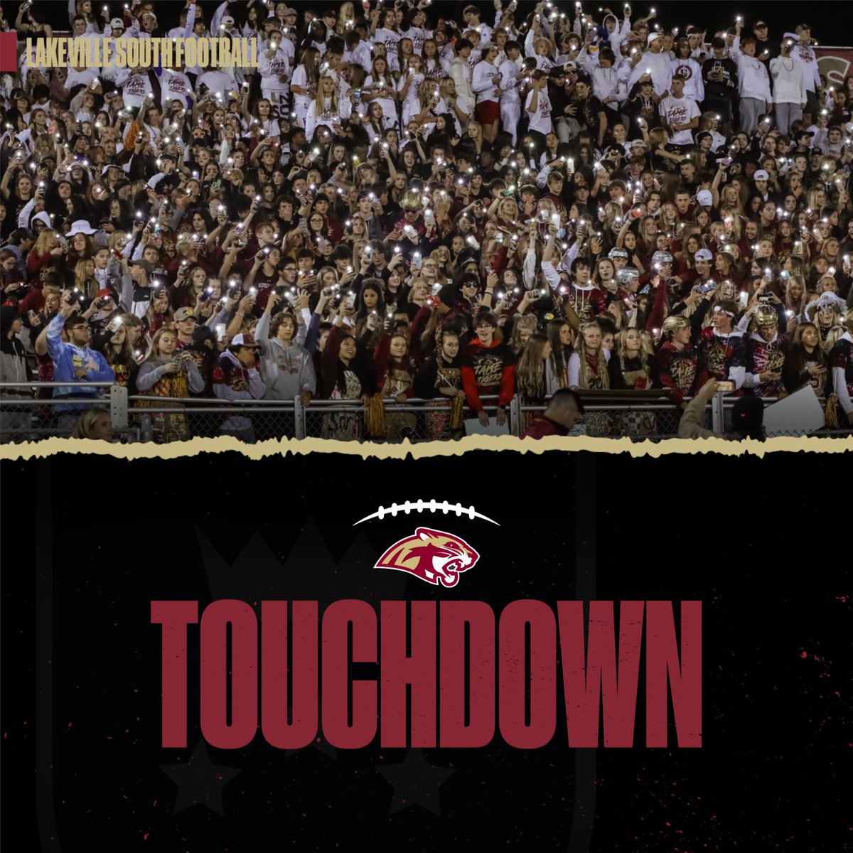 TOUCHDOWN #12 Gaven Dean!!! 70-0 Cougars