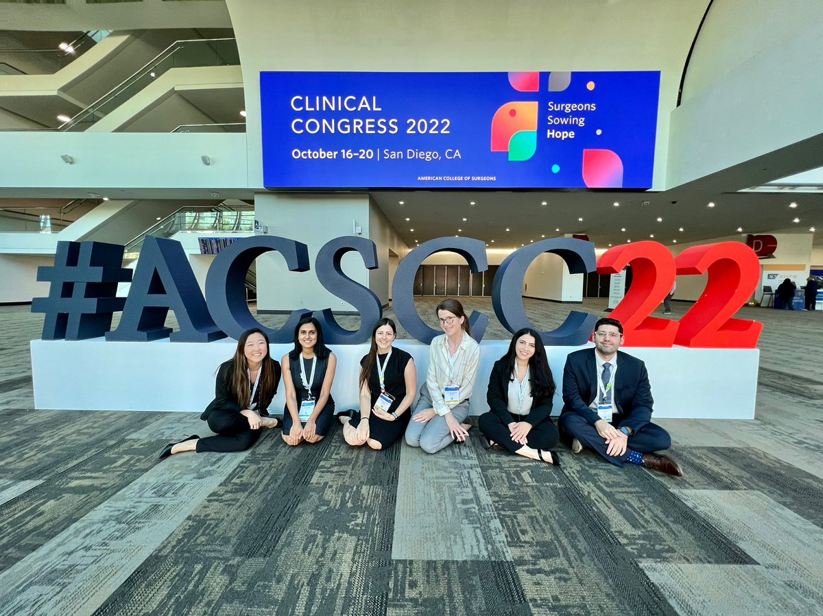 And that’s a wrap! Happy to have been part of this amazing meeting with this stellar group of future surgical leaders @UTSWSurgeryLife #ACSCC22 #ACSCC2022