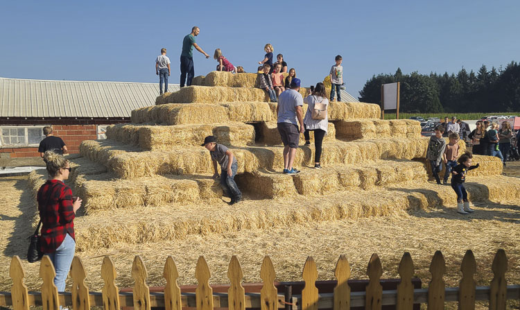 NewsFromCCT's tweet photo. Bi-Zi Farms offers family fun at pumpkin patch and harvest festival.
https://t.co/1rFlNQngbv
#PumpkinPatch #HarvestFest #BiZiFarms #PomeroyFarms #WaltonsFarms #VancouverPumpkinPatch #FamilyFriendly #CornMaze #PumpkinLaunch #BalePyramid #FarmAnimals #VancouverWa #ClarkCountyWa https://t.co/JiSaoA4NzN