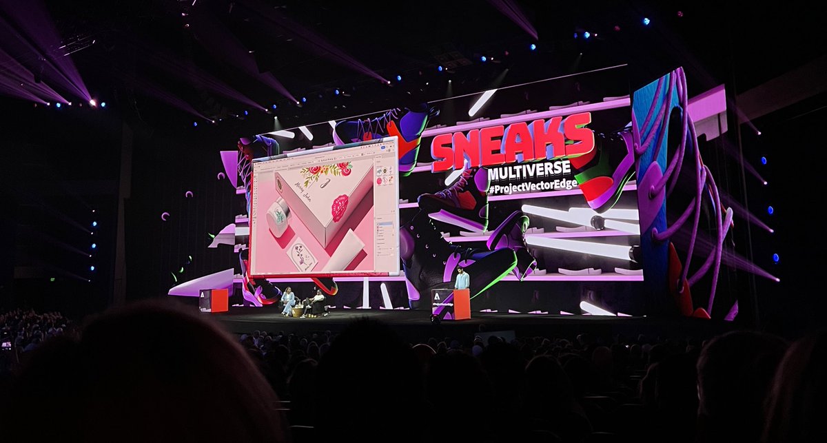 #projectvectoredge will be a game changer for creating mock-ups with ease! Super cool for creators who make merch and want to display their products. Pleaseeee bring this to Adobe Express! 🙏🏼🥺

#adobemax #adobesneaks #adobemax2022