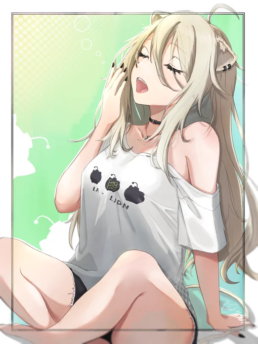 #突然TLにかわいいししろんを流す再掲だけどししろんの波は乗るしかねぇ 