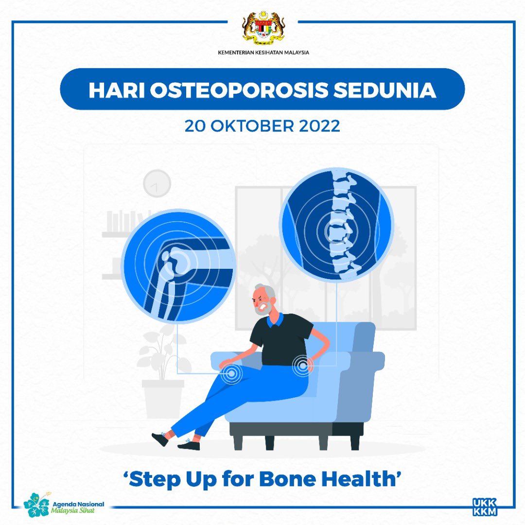KKMalaysia🇲🇾😷 on Twitter "🦴Selamat Hari Osteoporosis Sedunia