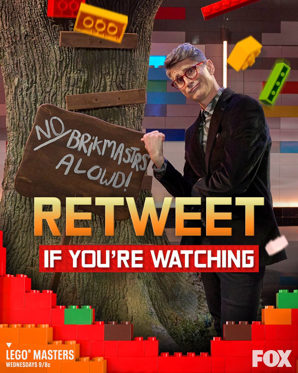 LEGOMastersFOX's tweet photo. Calling all builders — it's time to get to work on those treehouses! #LEGOMastersFOX starts RIGHT 👏 NOW 👏! https://t.co/hqSUdlvmMi