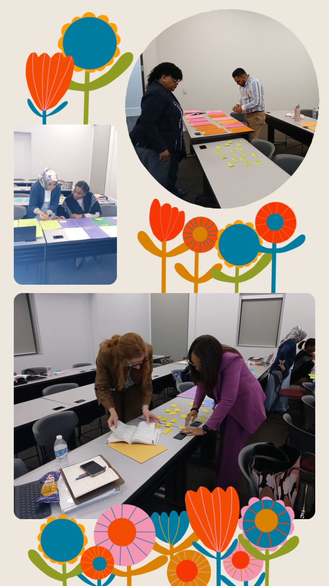 AdigunLaSondra's tweet photo. @TeamHISD leaders are teachers at heart no matter where we are. Fellow doctoral student @CMartinez_HISD principal Alejandro Lopez rocked the QSSSA strategy for his APA presentation on punctuation, &amp; I jazzed up tables and figures w/rigor during my "Soul Train Scramble" Card Sort. https://t.co/DoHMKhDiV9