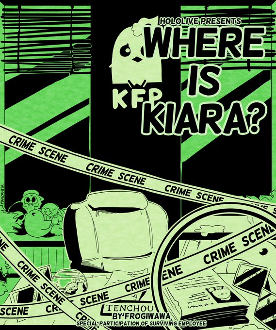 "WHERE IS KIARA" a mystery novel by a frog that has now taken over a successful food chain KFP
 #artsofashes 