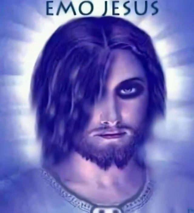 anythingbott's tweet photo. Emo Jesus is currently missing! https://t.co/UgZb4bDkUT