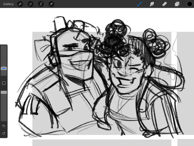 BOOST + WIP !! #rottmnt

I want to draw some more duos/trios, I've spent too long drawing individuals,,I WANT THEM TO INTERACT!!! https://t.co/WHhezyBGIm 