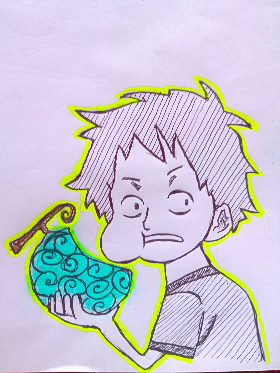 aniation_coding's tweet photo. Inktober Day 20
Luffy eating gum-gum fruit
Character Name: Monkey D. Luffy
Anime: One Piece

#inktober2022isfun #loveinktober #inktober22flame #inktoberluffyart #onepieceisreal  #luffyfindonepiece #luffydrawing #gumgumfruit #dailydrawing #animefan #animeluffy #kingofpirates https://t.co/TfPh9hoAQn
