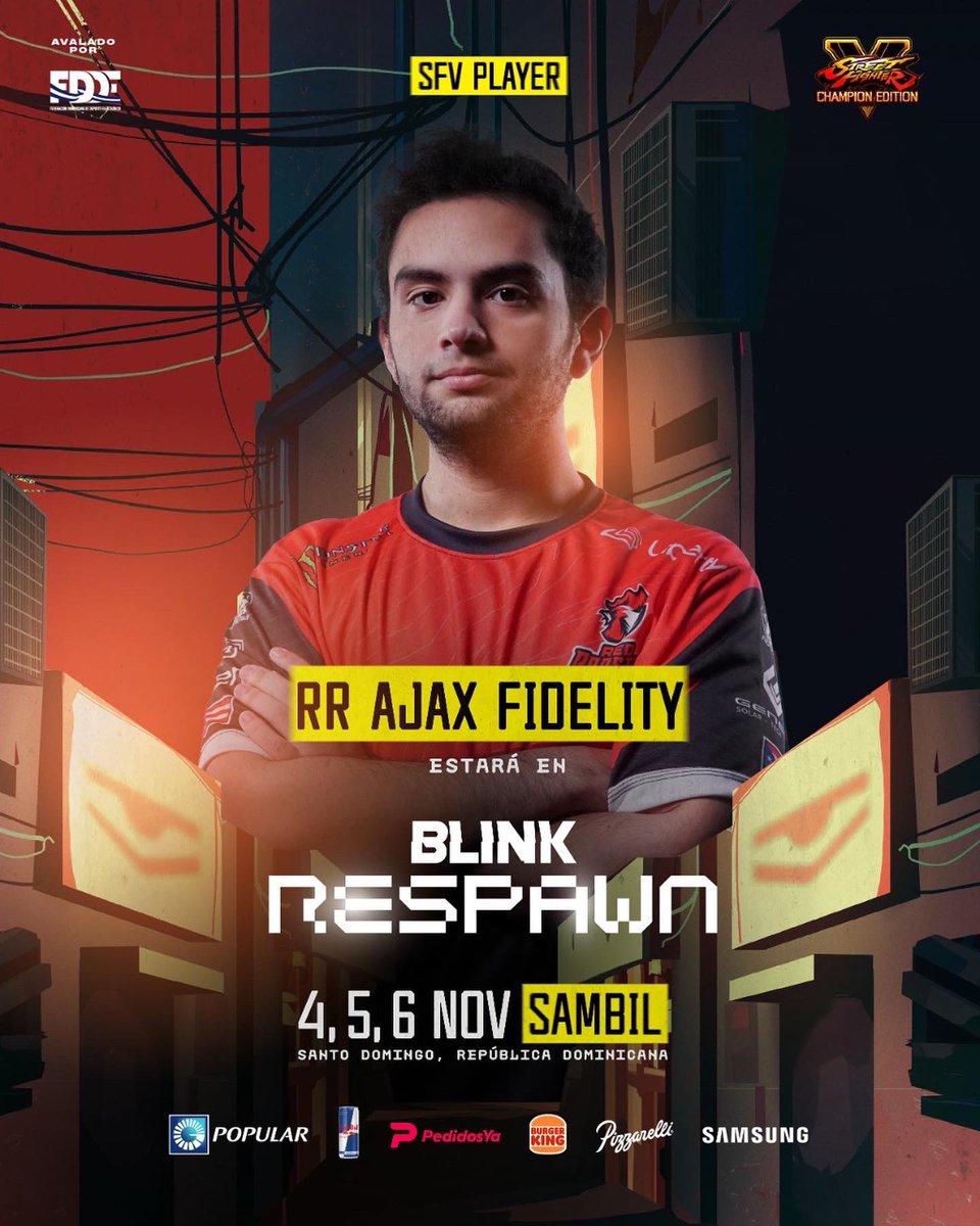 BlinkEsportsRD's tweet photo. ¡No podían faltar! 🇵🇷🔥

Por supuesto que los puertorriqueños también estarán en #Respawn2022 🥊

🇵🇷@AjaxFidelity

🇵🇷@MonoPR

¿Podrán dominar los boricuas a los dominicanos en nuestro mayor evento del año? 😳🌶️🔥😅

#SFV 😎 https://t.co/7d9wWlU6PD