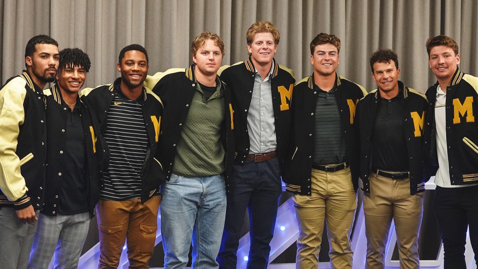 MizzouBaseball's tweet image. Congrats to our first-time letterwinners!

#C2E #MIZ 🐯⚾️