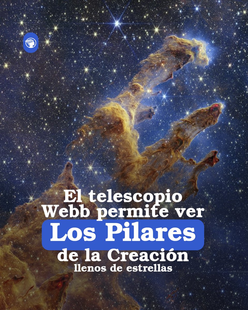 El telescopio James Webb ofreció una imagen inédita de los icónicos ...