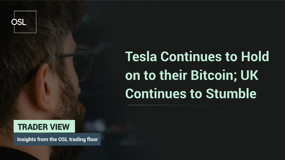 osldotcom's tweet photo. #OSLTraderView - 🔍 October 20, 2022
Tesla Continues to Hold on to their Bitcoin; UK Continues to Stumble
Find out in today’s edition: https://t.co/oW6dVJOA3e https://t.co/8narSyQ1eB
