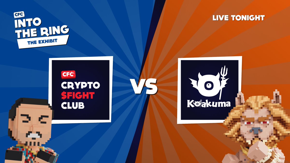 CFCFighting's tweet photo. 🥊Into The Ring : @Koakuma_Game🥊

🎮 THE EXHIBIT round 2 will be live tonight!

Warm up and join us for some new #Koakuma Beta gameplay with Zac and Aliza on CFC's Discord.

👉 https://t.co/KPRvJ8Z0Pl

Come and #StepIntoTheRing! https://t.co/ytQpf2sqoz