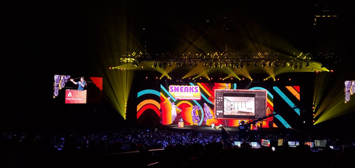 jdshindler's tweet photo. #ProjectBeyondTheSeen inventing new environments #AdobeMAX2022 #adobemaxsneaks https://t.co/dWStUvpXHD