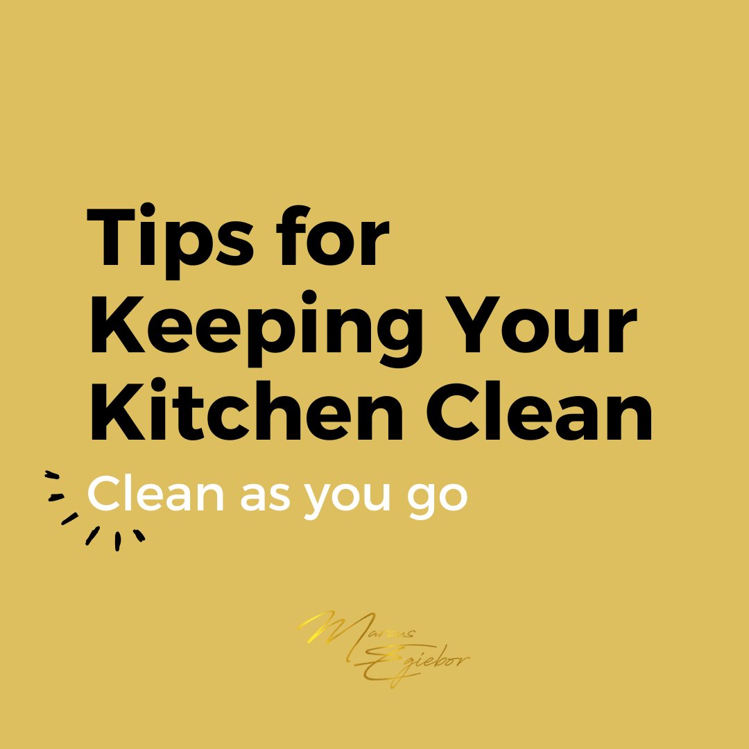 marcusegiebor's tweet image. 🧹 Clean as you go

It’s a good idea to put things away as you go when you cook. Instead of leaving everything out on your counter, put things away as you use them. 

#homeinsurance #theinsuranceguru #insuranceaccess #insurance #homeownersinsurance #propertyinsurance
