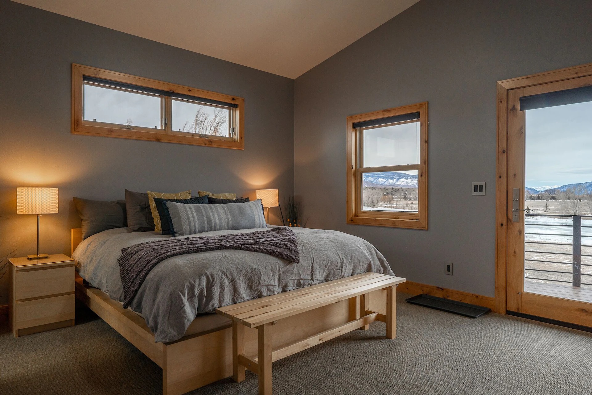 Image contains: Bedroom, Room, Indoors, Flooring, Furniture, Floor, Bed, Wood