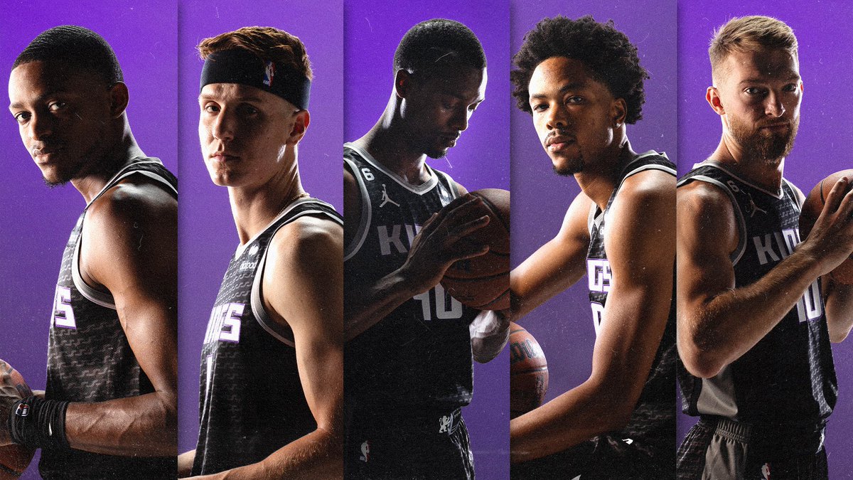 Tonight's Starting Lineup ⤵️      👑 @swipathefox 👑 @KevinHuerter 👑 @hbarnes 👑 @kz_okpala_ 👑 @Dsabonis11