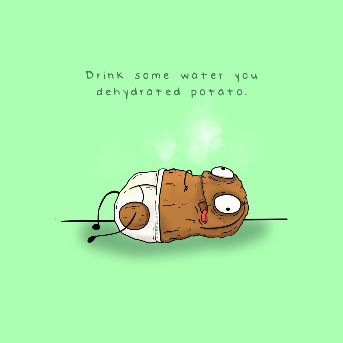 WartoothDesigns's tweet photo. Please remember to drink some water. https://t.co/4OfoeqnzVj