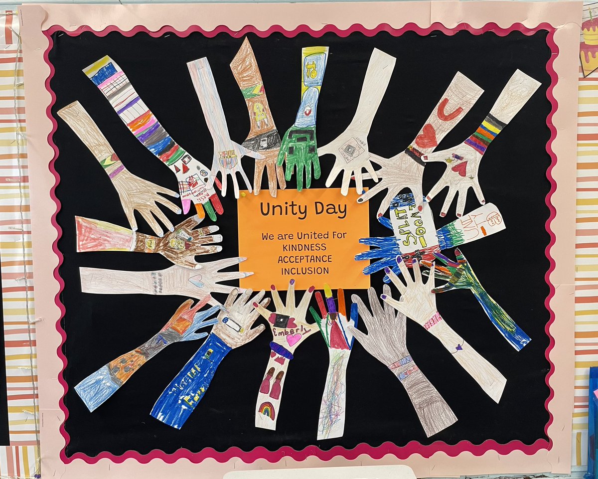 Unity Day! United for Kindness, Acceptance, and Inclusion! <a href="/WheelerAvenue/">Wheeler Avenue School</a> <a href="/VS13UFSD/">ValleyStream13UFSD</a>