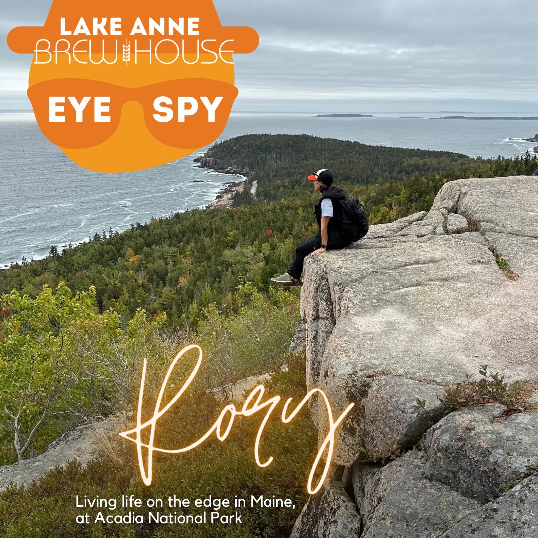 lakeannebrew's tweet photo. Eye Spy Rory living life on the edge wearing her LABH cap in Acadia Nat'l Park. Bet a cold beer tasted good after that hike! Where do YOU go with LABH? Share to info@lakeannebrewhouse.com!
.
#eyespy #beergear #localbeerisbetter #barwithaview #restonva #ispy #thisisindiebeer https://t.co/MXCSISsd8X
