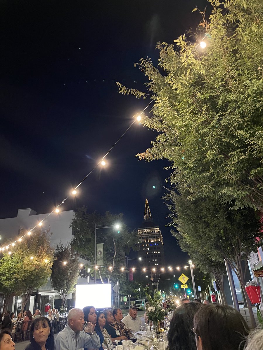 Having a moment just now. After years of work by thousands, having this Fulton Street Party celebrating the community leaders who give their all to change their neighborhoods.