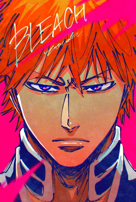 BLEACH　黒崎一護　森田成一　サイン色紙　ニジゲンノモリ　千年血戦篇 黒崎一護役 大人気声優の森田成一さんがニジゲンノモリ見参