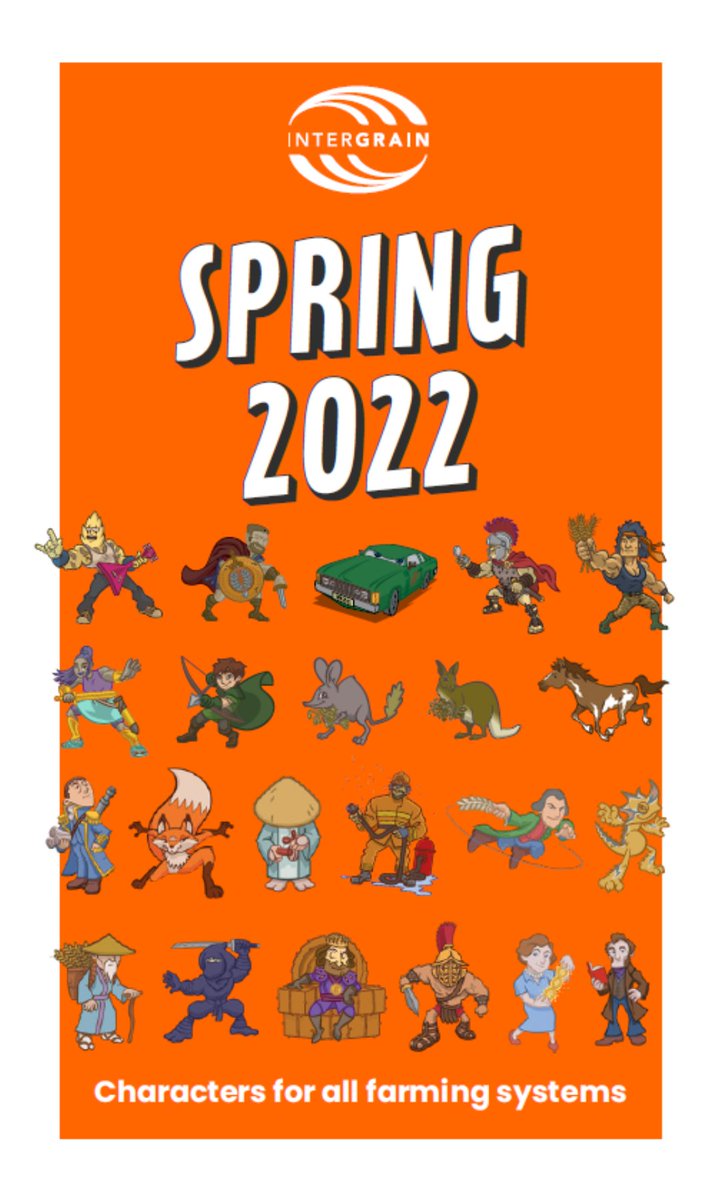 Planning for the 2023 crop? We have a few new wheat, barley &amp; oat varieties available for next season! 

Our spring field notes are available online &amp; provide a snapshot of all new, existing &amp; upcoming varieties - intergrain.com/2022_spring_up…