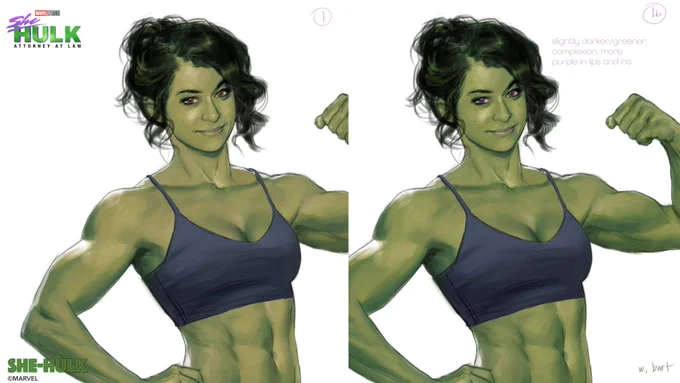 some further exploration for the ongoing direction+discussions, several other artists were also generating a bunch of stuff during this period too! Different sports top was requested, additional hair styles, skin tones &amp; what those might look like with different iris &amp; lip colors 