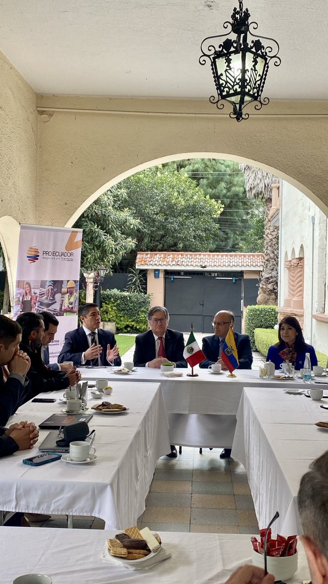 BerenicRangel's tweet photo. Felicitamos a nuestros amigos de @ProEcuador_ por la excelente organización de la Misión Comercial #techxplorer #Mexico - #Ecuador 
.
@mjpazosh @CITECec @LAInvest #laiclub @Cristin19376118 @BerenicRangel #negocios #comercio https://t.co/OrgEqcs4mb