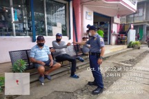 TudelaMps's tweet photo. On October 19, 2022 @ 10:55 AM, PCpl Cyrano C. Bello, asst. MCAS PNCO under the supervision of PMAJ JINGLE C ESICK, OIC of Tudela MPS, distributed 5 pcs. of keychains with Tudela MPS hotline to the 5 residents of Barangay Centro Napu, Tudela Misamis Occidental. https://t.co/Ipdn9yFT6u