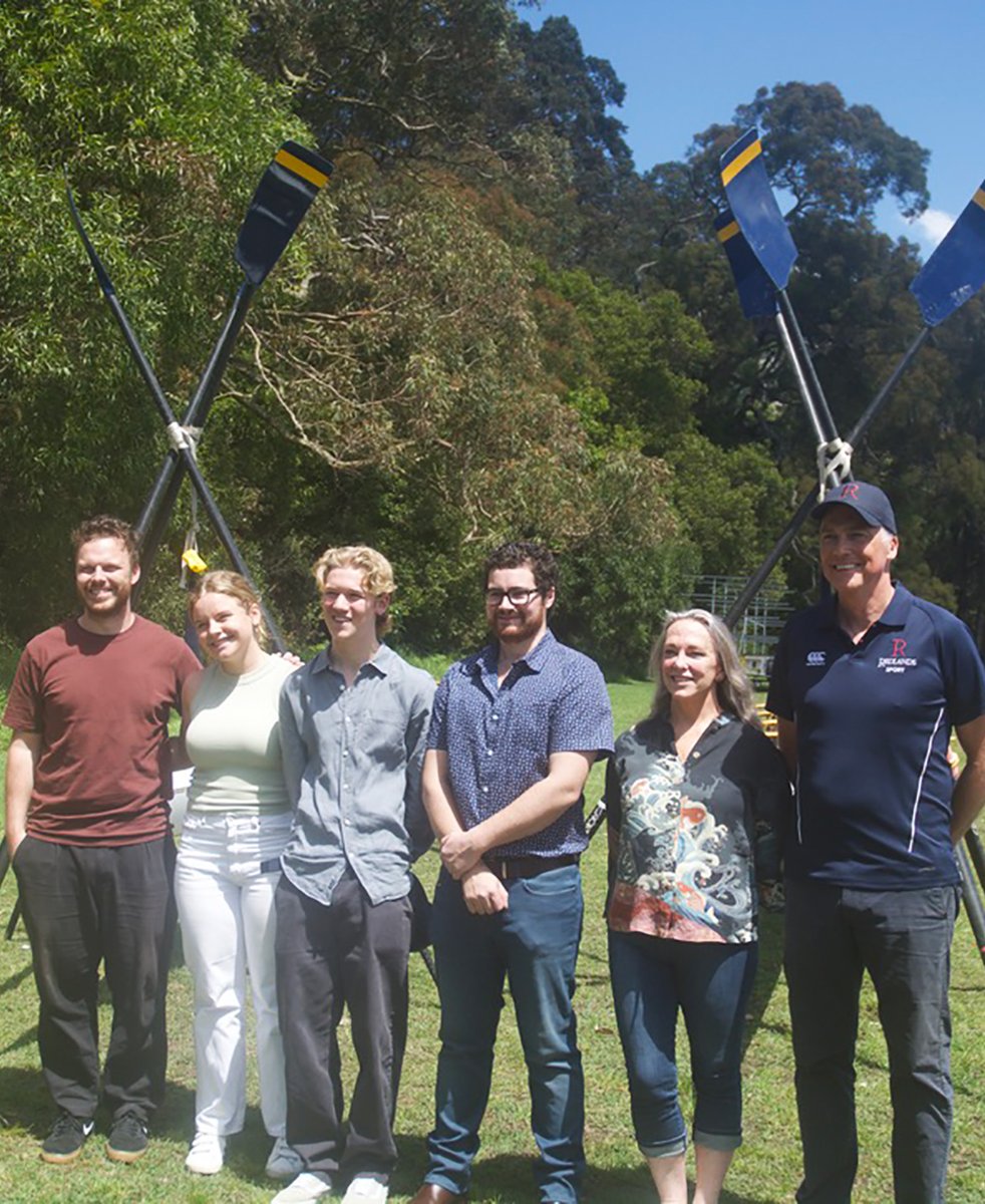 Redlands_School's tweet photo. The 2022/23 rowing season was officially launched on the weekend with the naming of six boats after members of the Redlands community in recognition of their leadership and immense contribution to the Redlands rowing program and the School. 
#LetYourLightShine https://t.co/to14HvZZeX