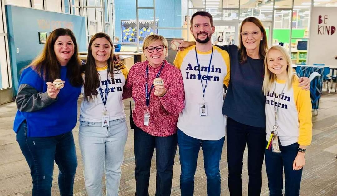 Owatonna_MS's tweet image. We appreciate &amp;amp; consider ourselves so grateful to have such supportive, kind leadership each and every day. As the wonderful Miss Guetter said, “we hit it out of the ballpark with these unbeatable admin”. A fun day before we hit our MEA break! ! 
#TheMiddleMatters #AdminInterns