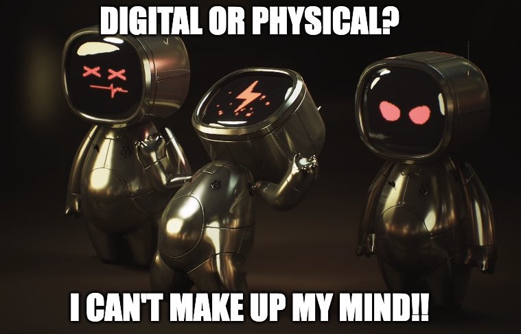 The beauty of “phygital” goods:

1/Onboard the next million. #Phygital is a safety net for non-crypto natives

Getting a physical item helps non-crypto native folks rationalize the value of the NFT more easily. If they like the physical component, the digital utility is a bonus.
