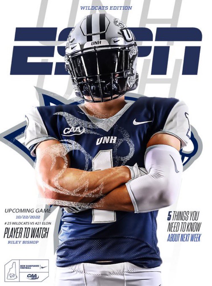 RileyBishopFB's tweet photo. Thank you UNH for the edit!
#CatJui23 https://t.co/Ox7IuHhIrH