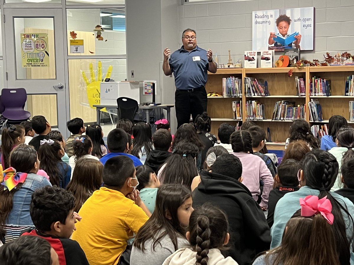Dawn Fontana (@regencylibrary) on Twitter photo Listening to great stories while learning from one of the best! The amazing Xavier Garza shared some cucuy tales & offered advice on writing good stories while visiting 2nd - 5th graders to culminate our Hispanic Heritage celebrations. <a href="/NEISDLibrary/">NEISD Library Srvcs.</a> #rootedregencyplace Listening to great stories while learning from one of the best! The amazing Xavier Garza shared some cucuy tales & offered advice on writing good stories while visiting 2nd - 5th graders to culminate our Hispanic Heritage celebrations. <a href="/NEISDLibrary/">NEISD Library Srvcs.</a> #rootedregencyplace