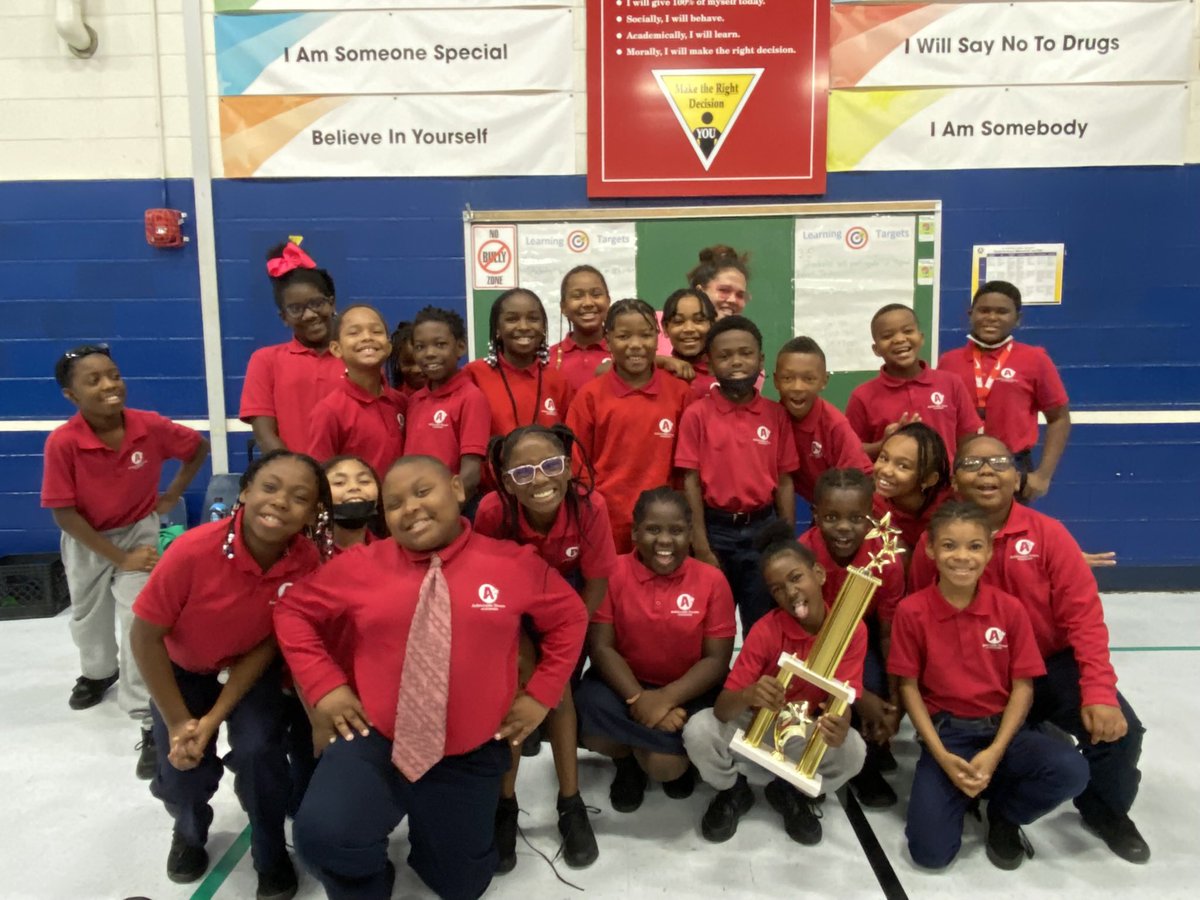 AADreamAcademy's tweet photo. Last week’s winners of Motivational Friday 🏆💙 Who will reign supreme this Friday? #AADAinAction #LetThemLead #NNPSProud https://t.co/2n5fNwjnfL