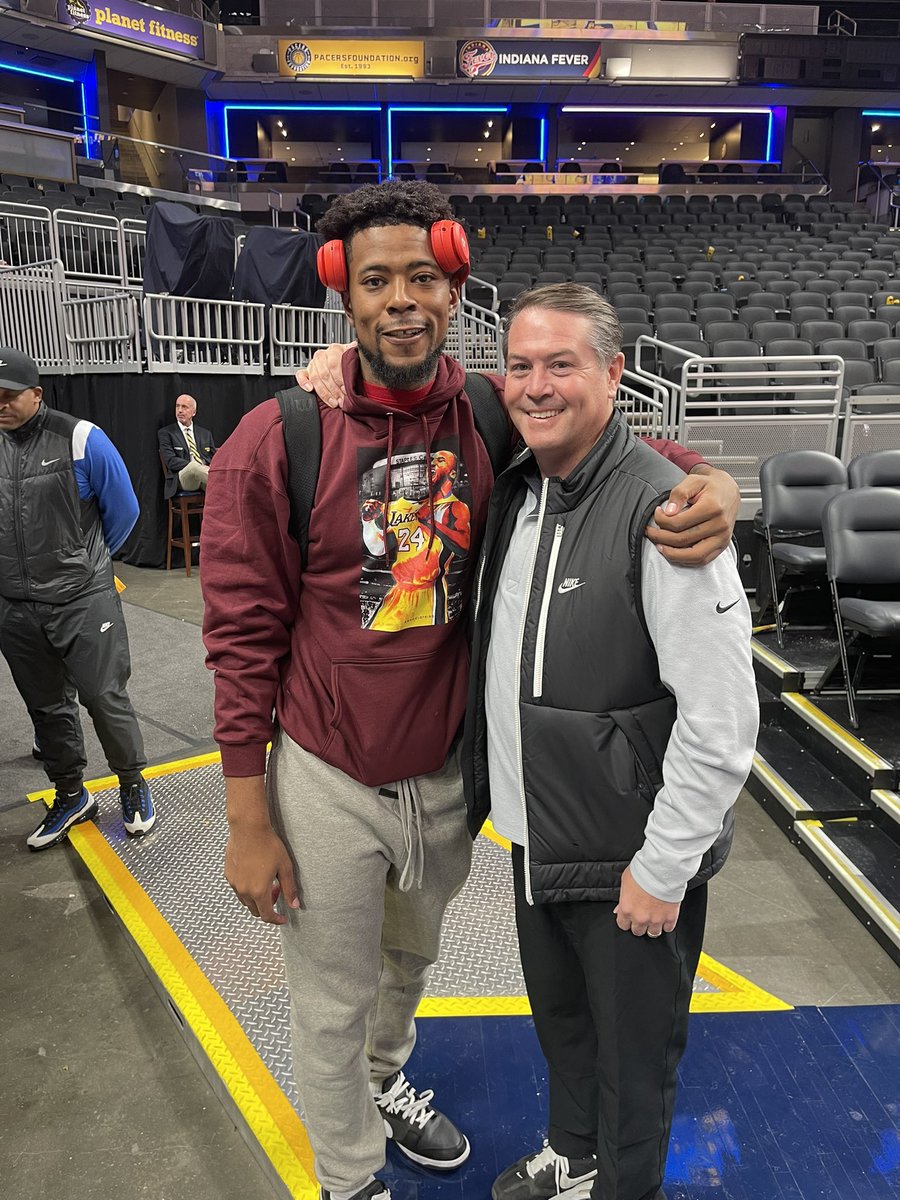 CoachTFord5's tweet photo. Fun night supporting @JGood_0 and the @WashWizards !! Opening night @NBA  ...Wizards 1-0, Congrats! https://t.co/P1kIu06DYl