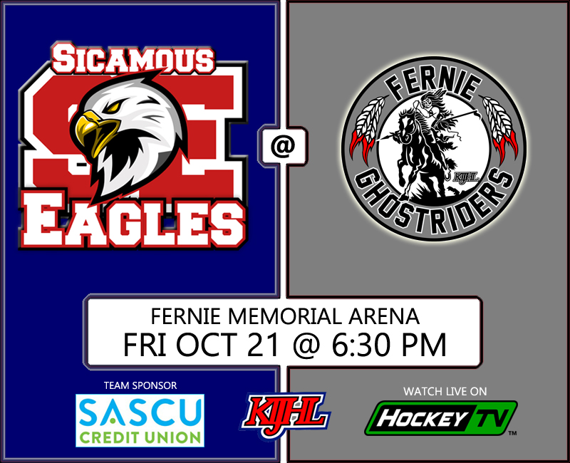 Sicamous_Eagles's tweet photo. ROAD TRIP! Starting with Friday Night in Fernie. Saturday we head to Invermere to take on the Columbia Valley Rockies. Tomorrow is Credit Union Day and these road trip games are sponsored by #SASCU and #SummitStorage. #GoEaglesGo #roadtrip @KIJHL @KijhlS
#PacificTime https://t.co/X3Ul8fixl6