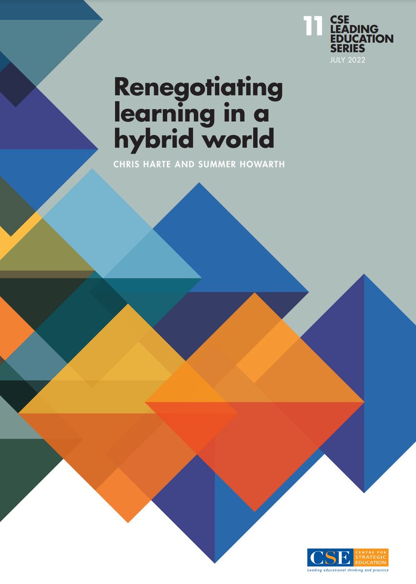 learningcreates's tweet photo. Renegotiating Learning in a Hybrid World redefines &amp; clarifies the term "hybrid learning" and centres learning in the complex contexts we all inhabit. @EduSum &amp; @charte also set out the implications of adopting a hybrid learning model: https://t.co/jg7vWLtcQ5 https://t.co/rSGuvs5dmm