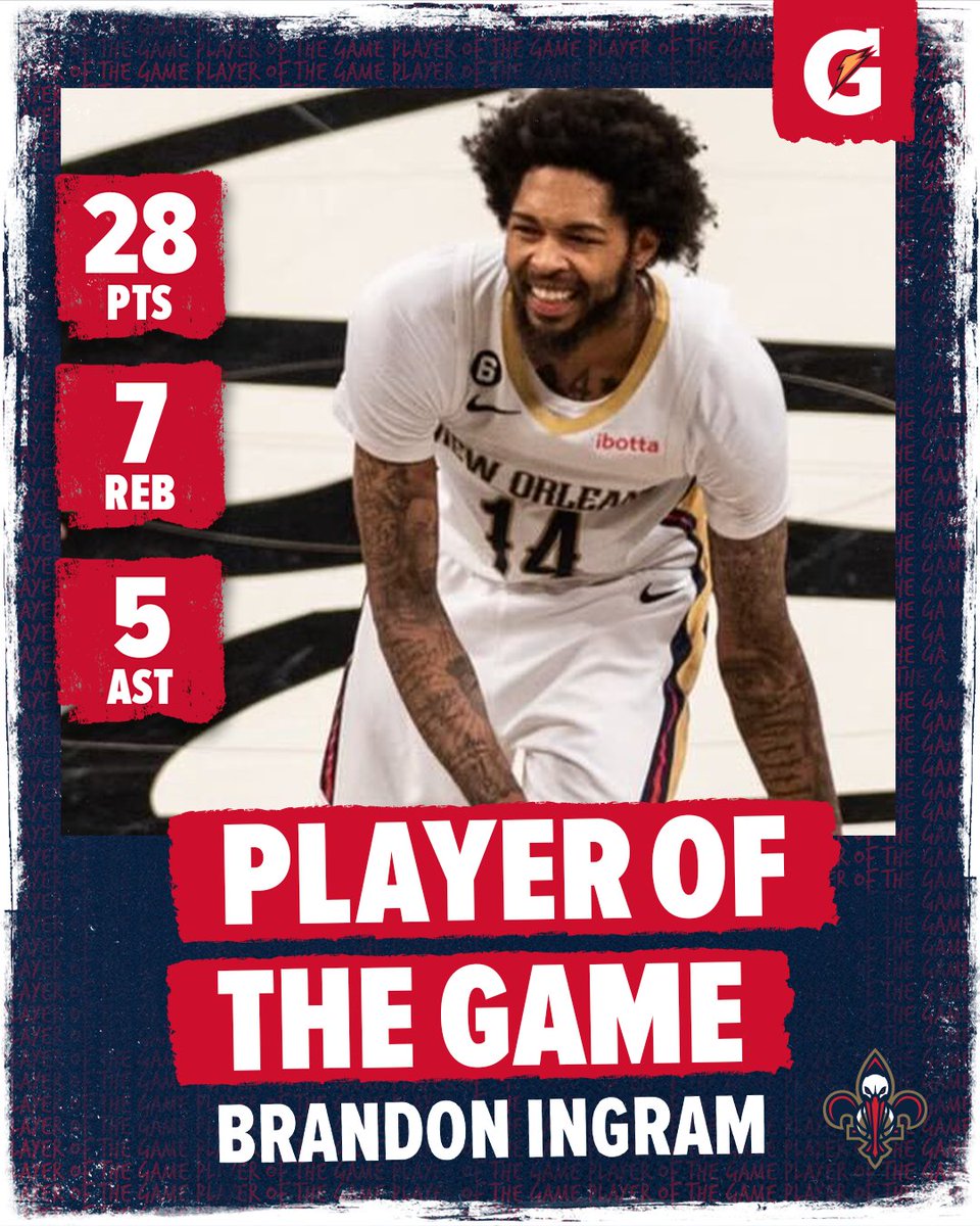 PelicansNBA's tweet photo. B.I. was having fun out there.

#Pelicans | @Gatorade https://t.co/bSrqxhHCNm