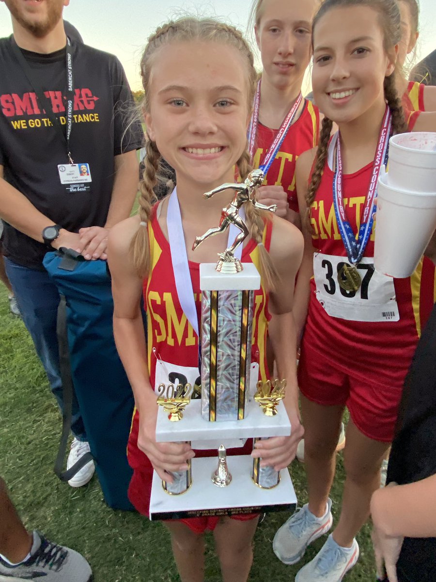 So proud of Olivia for placing 8th at her XC District meet out of 111 girls!! Thank you so much to our CFISD athletic team for always being there to support her and all of our middle school athletes! <a href="/ray_zepeda1/">Ray Zepeda</a> <a href="/Steel_coach/">Kirk Eaton 🌵</a> <a href="/VFlores34/">Virginia Flores</a> <a href="/CoachJDGarza/">Jason Garza</a> <a href="/CoachAment/">Charles Ament</a> Jason O’Brian