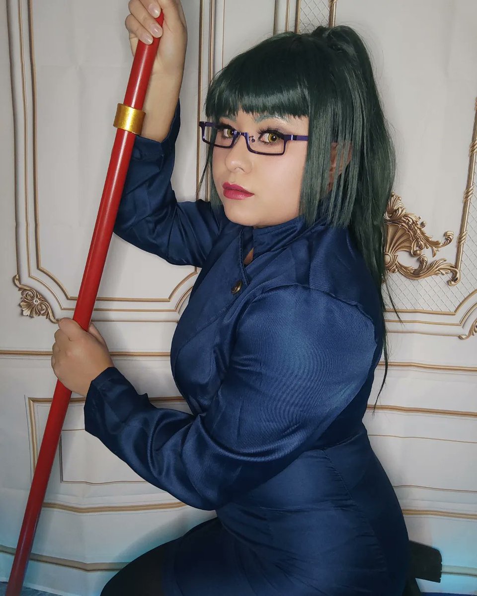 cat_cos2's tweet photo. Minha Maki passando pra te amaldiçoar #JujutsuKaisen #maki https://t.co/dY0UQVNxaG